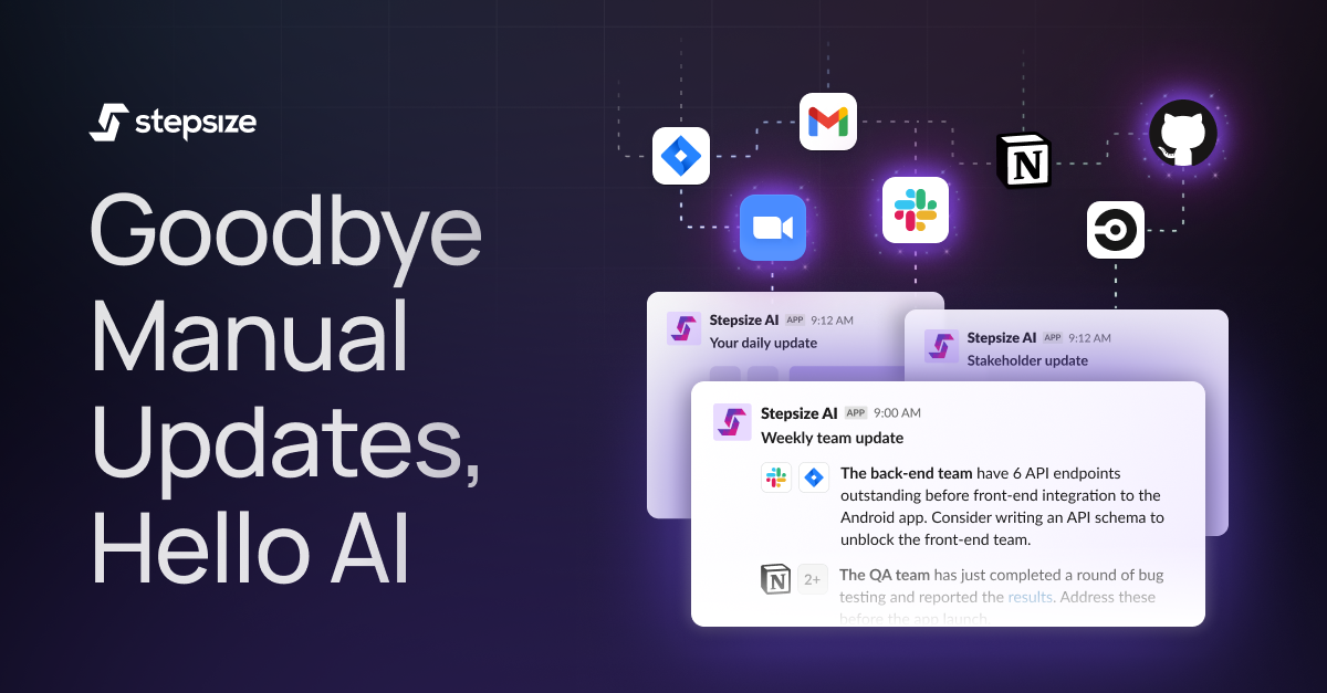 Stepsize AI screenshot