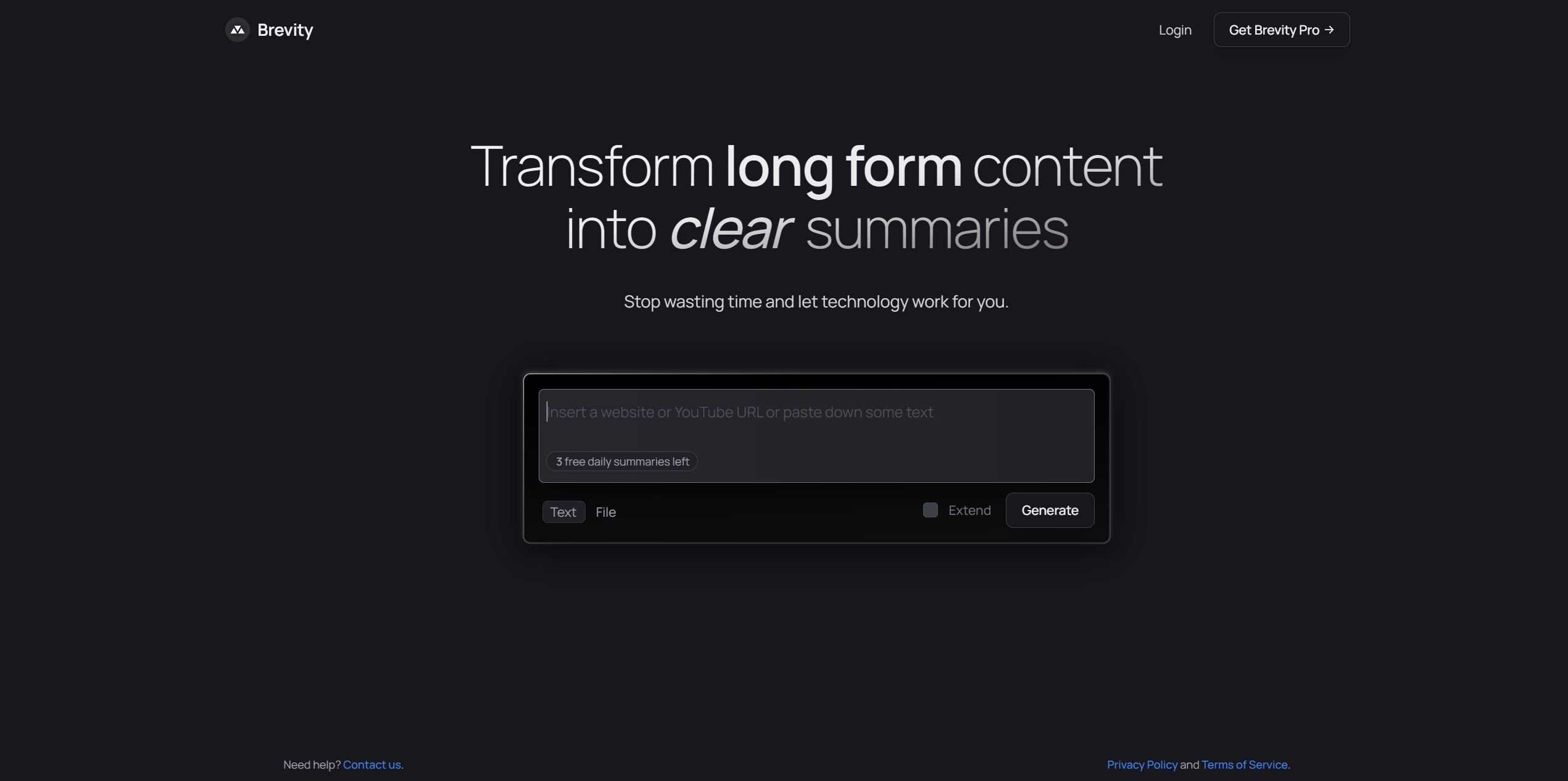 Brevity - TalentGenius AI Toolbox